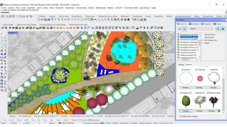 Präsentation: VisualARQ und Lands Design