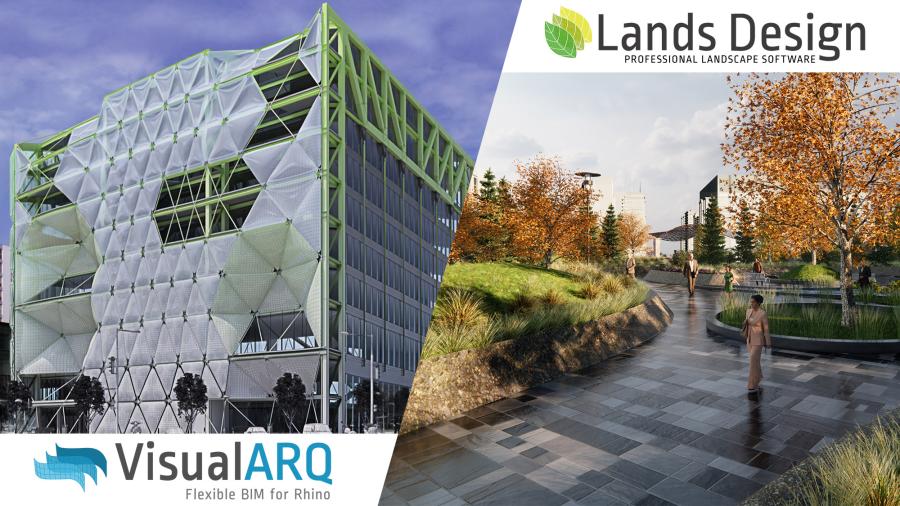 Präsentation: VisualARQ und Lands Design